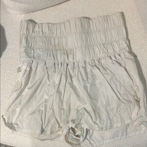 Free People Movement- White Shorts